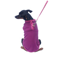 Pet Dog Puppy Winter Warm Jumper Vest Coat Jacket Apparel Clothes Outdoor Purple