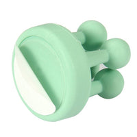 4Pcs Silicone Self Adhesive Hooks Multifunctional Wall Traceless Hook for Wall Bathroom Kitchen Green