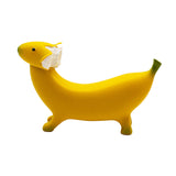 Cute Banana Dog Garden Statues Figurines Ornaments for Home Garden Personalized Gift-Medium Size