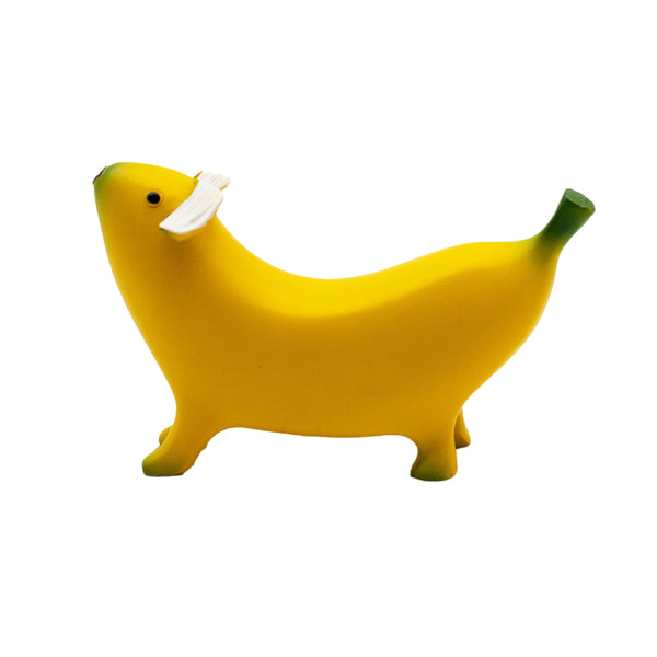 Cute Banana Dog Garden Statues Figurines Ornaments for Home Garden Personalized Gift-Small Size