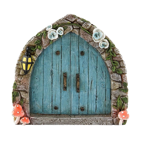 Mini Fairy Garden Door Miniature Fairy Door Garden Outdoor Decor Accessories Style 1