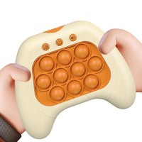 Poping Handheld Game Machine Light Up Pop Games Sensory Fidget Toys Beige