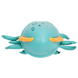 Electric Music Crawling Octopus Toy With LED Light Up for Kids Intellectual Toy Green