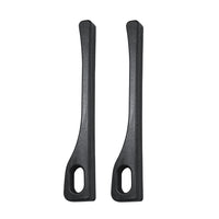 2Pcs Car Seat Gap Filler Spacer Universal Blocker Pad Black