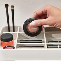 Large Cosmetic Organizer with Drawer and Removable Mirror