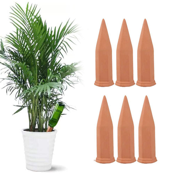 6Pcs Garden Plant Self Watering Spikes Automatically Plant Watering Devices