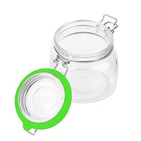 10Pcs Silicone Replacement Gasket Sealing Ring for Mason Jar Regular Wide Mouth Glass Jars Green