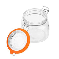 10Pcs Silicone Replacement Gasket Sealing Ring for Mason Jar Regular Wide Mouth Glass Jars Orange