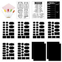 1 Set of Magnetic Menu Board for Fridge Dry Erase Weekly Meal Planner Board with Cooking Conversions