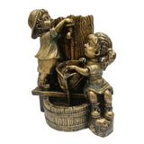 Boy and Girl Garden Statue Couple Figurine Garden Home Decoration Ornament Crafts Gifts Style 2