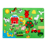 Kids Felt Story Board Early Learning Interactive Board Toddler Storytelling Board Preschool Toy  Style 3