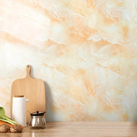 5M Marble Texture Wall Sticker Decor Roll Wallpaper Self Adhesive Contact Paper for Kitchen Worktop Covering Gold