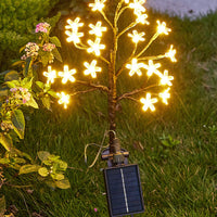 Solar Garden Lights Decorative Flower Lights Garden Yard Pathway Patio Decoration Style 1