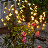 Solar Garden Lights Decorative Flower Lights Garden Yard Pathway Patio Decoration Style 1