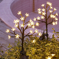 Solar Garden Lights Decorative Flower Lights Garden Yard Pathway Patio Decoration Style 1