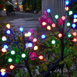 Solar Garden Lights Decorative Flower Lights Garden Yard Pathway Patio Decoration Style 6