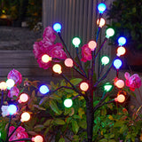 Solar Garden Lights Decorative Flower Lights Garden Yard Pathway Patio Decoration Style 6