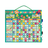 Chore Reward Chart Set Responsibility Chart Daily Routine Star Reward Chart for 2 Kids