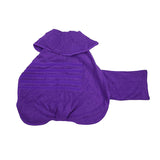 Pet Bathrobe Clothes Dog Bathrobe Towel Purple