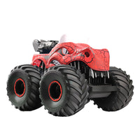 Dinosaur Toy Car RC Stunt Car 360 Degree Rolling Twister with Light Red