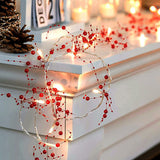 Christmas Fairy LED Light Berry String Light Indoor Garland  Decorations