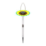 Solar Light Bird Feeder Hanging Wild Bird Feeder Garden Yard Ground Lamp Outdoor Decor