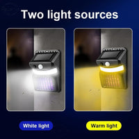 2-in-1 Solar 26LEDs Motion Sensor Mosquito Wall Lamp