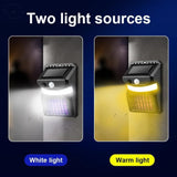 2-in-1 Solar 26LEDs Motion Sensor Mosquito Wall Lamp