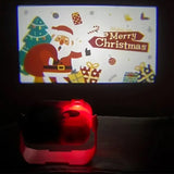 Christmas Projection Toys Children Cartoon Toys Christmas Theme Projector with 5 Card