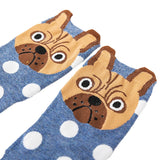 5 Pairs of Cotton Socks for Dog Enthusiasts