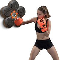 Bluetooth Music Boxing Training Equipment Wall Mounted Boxing Target with Lights