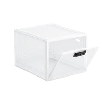 Lockable Storage Box Food Medicine Locking Box Tablet Phone Locked Box Transparent