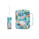 Printed Bible Bag Portable Bible Cover Bible Holder Case with Bookmark Style 3