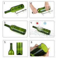 Glass Bottle Cutter Kit Adjustable Sizes Round Glass Bottle DIY Cutting Tools Set