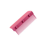 Set of Detachable Flat Iron Comb Attachment Clip-on Hair Straightening Comb Hair Styling Tool Pink