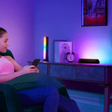 2Pcs RGB Smart LED Light Bars WiFi Control Scene Music Synchronous Lights for Room Gaming Pictures Decoration