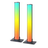 2Pcs RGB Smart LED Light Bars WiFi Control Scene Music Synchronous Lights for Room Gaming Pictures Decoration