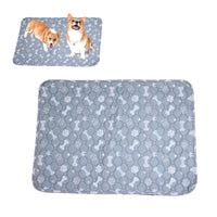 Washable Dog Pee Pads Reusable Cat Puppy Pee Training Mat Gray