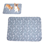 Washable Dog Pee Pads Reusable Cat Puppy Pee Training Mat Gray