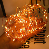 8 Modes Solar Fairy Lights 300LEDs String Light for Outside Garden Yard Decor Warm Light