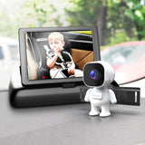 1080P HD Car Monitor with Camera Car Seat Rear Mirror Camera Monitor with Night Vision