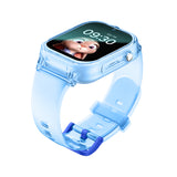 4G Network Kids Smart Watch GPS Positioning Video Call SOS Smartwatch Camera Voice Chat Phone Watch Blue