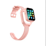 4G Network Kids Smart Watch GPS Positioning Video Call SOS Smartwatch Camera Voice Chat Phone Watch Pink