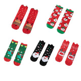 5 Pairs of Christmas Socks for Women Style 1