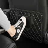 Universal Car Back Seat Cover Mat Prevent Kick Clean