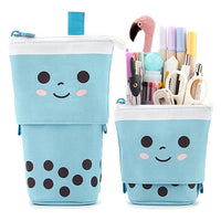 Telescopic Standing Pencil Case Cute Telescopic Pen Bag