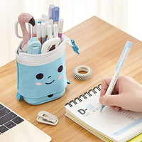 Telescopic Standing Pencil Case Cute Telescopic Pen Bag