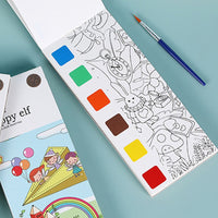 2Pcs Portable Children Watercolor Painting Book Style 3