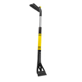 Snow Scraper with Extendable Snow Brush for Car Windshield Car Snow Removal Tool Yellow