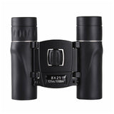 40X Magnification Folding Binoculars Mini Compact Pocket Binoculars Kids Gift